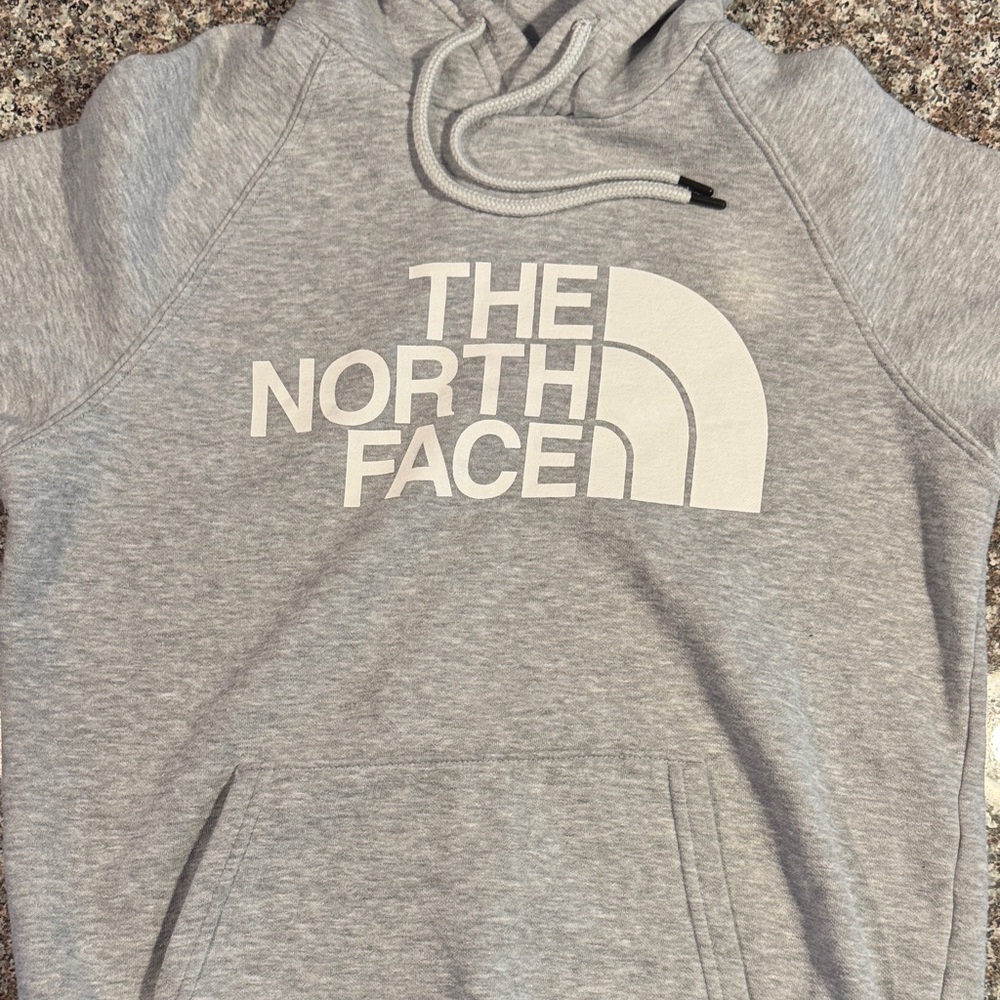 The North Face Light Gray Hoodie